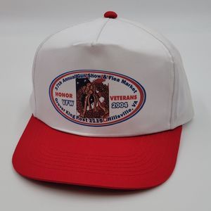 Vintage 37th Annual Gun Show & Flea Market Hillsville Virginia VFW Snapback Hat
